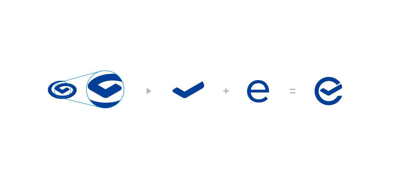 兴业银行兴e付标志logo设计